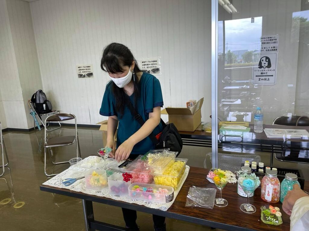 七与が教えるフラワージェル/講師